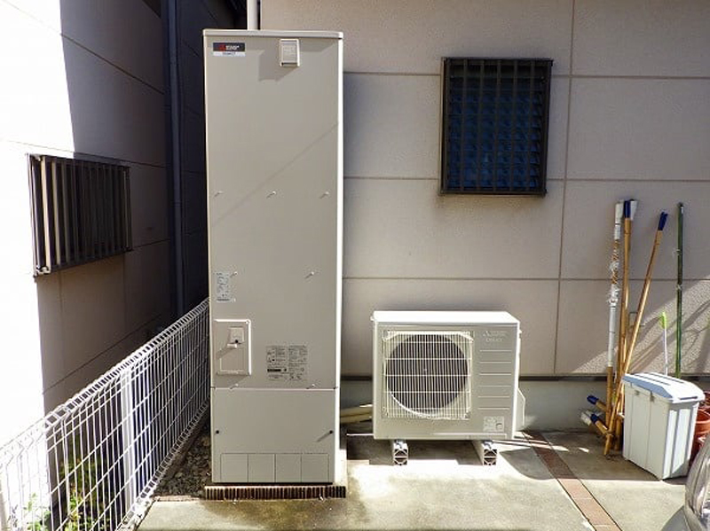 Vì sao máy nước nóng heatpump nội địa Nhật đang trở thành xu hướng năm 2025? 4 Máy nước nóng tổng Heatpump Mitsubishi SRT-NT466