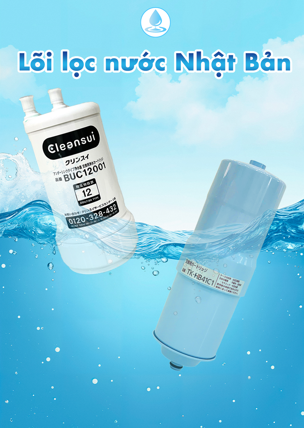 Trang chủ 51 lõi lọc nước nhật bản của Smartwaterjpn